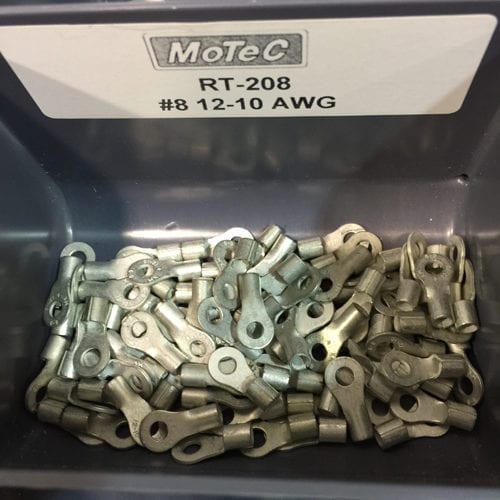 10-12 AWG RING TERMINALS, #8 EYE