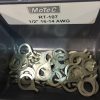 14-16 AWG RING TERMINALS, 1 2 EYE