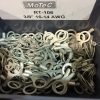 14-16 AWG RING TERMINALS, 3 8 EYE
