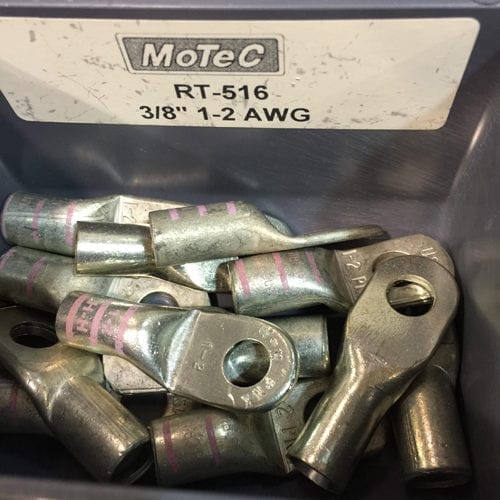 2 AWG RING TERMINALS 3 8 EYE