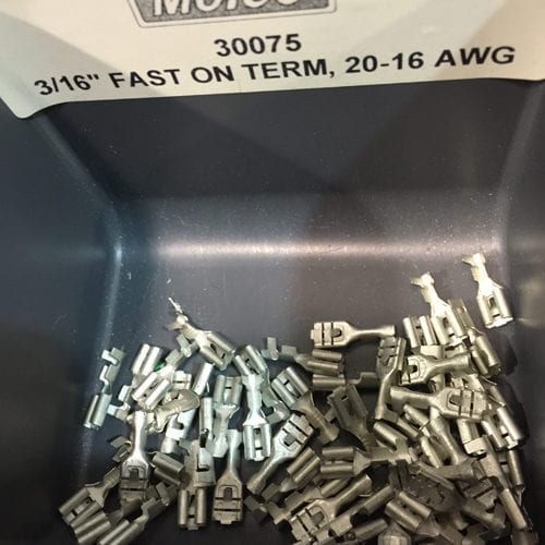 3 16 FAST ON TERM 16AWG-20AWG