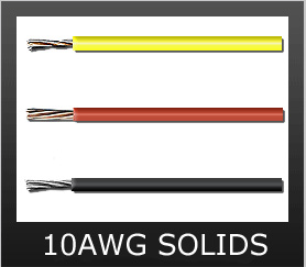 10AWG SOLID COLORS