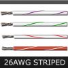 26AWG STRIPED COLORS