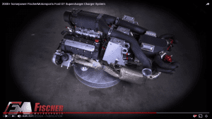 2000+ horsepower FischerMotorsports Ford GT Supercharger Charger System